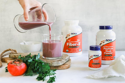 NOW Foods Suplementos, polvo de cáscara de psyllium, proyecto verif...