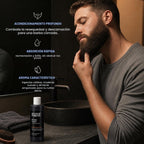 Scotch Porter Champú hidratante para lavado de barba, especias cáli...
