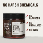 Every Man Jack Beard &amp; Scruff - Mantequilla suavizante para hom...