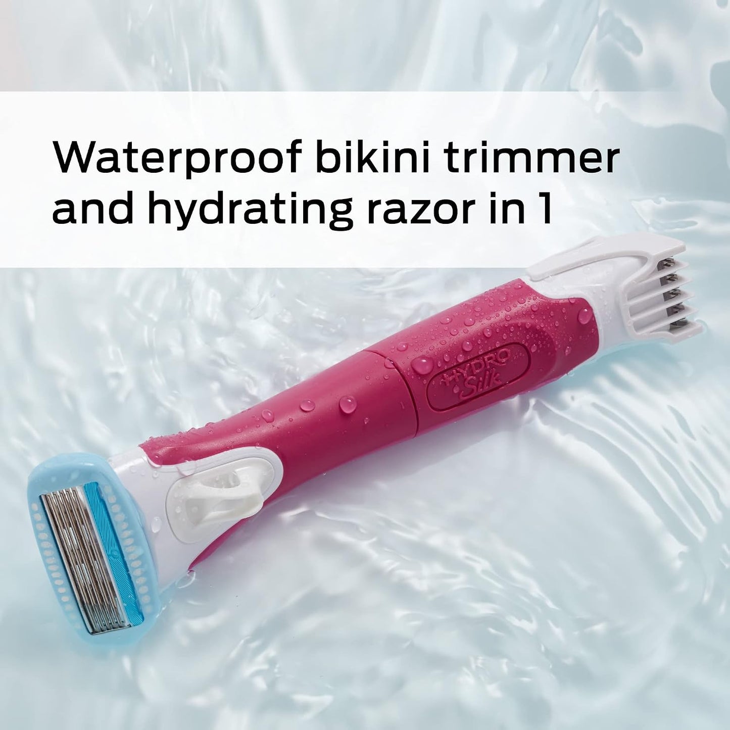 Schick Hydro Silk Trimstyle - Maquinilla de afeitar de bikini con r...