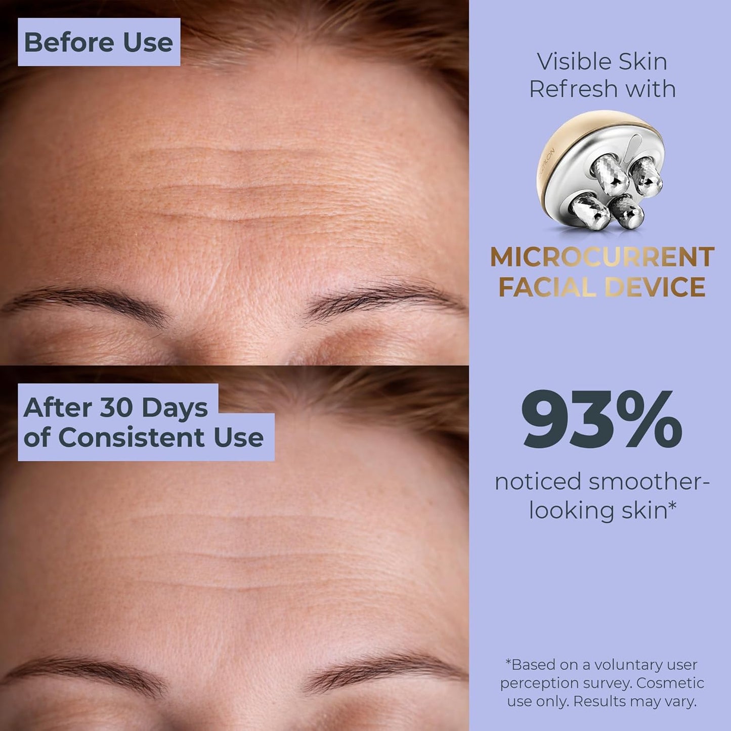 DEZALON Dispositivo facial de microcorriente, herramienta de masaje...