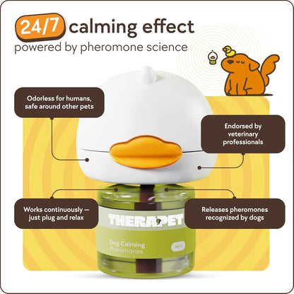 TherapetMD Paquete de 3 kits de difusor calmante para perros de 180...