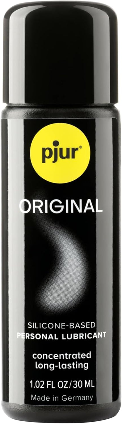 pjur Lubricante original a base de silicona, lubricante prémium par...