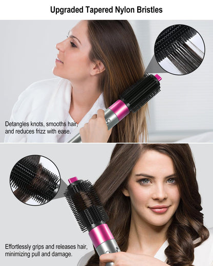 Accesorio de cepillo voluminizador redondo mejorado compatible con...