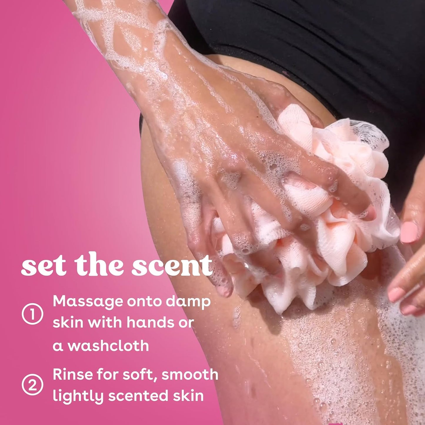 eos Gel de baño de cachemira - Granada frambuesa, gel hidratante pa...