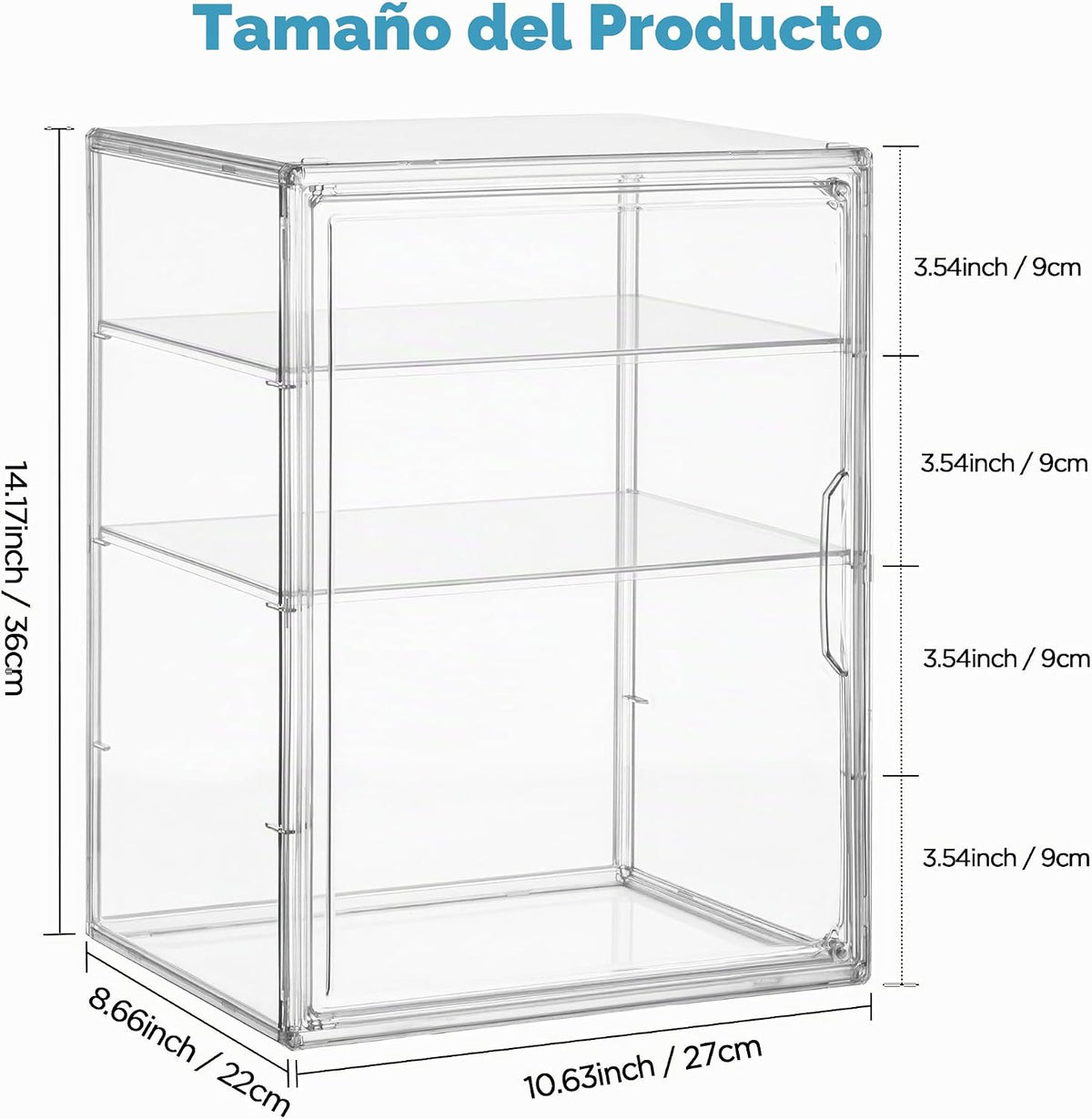 HBlife Organizador de almacenamiento de biberones para armario de e...