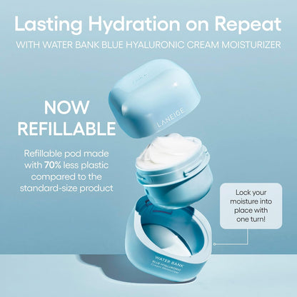 LANEIGE Crema Hidratante Water Bank Azul con Ácido Hialurónico: Cre...