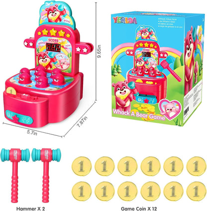 Yerloa Juego Whack para niños pequeños de 2, 3, 4, 5 años, r