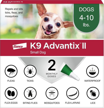 K9 Advantix II Tratamiento y prevención de pulgas, garrapatas y mos...