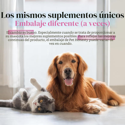 Pet Honesty Restore + Soothe 2 en 1 Champú + Acondicionador para pi...