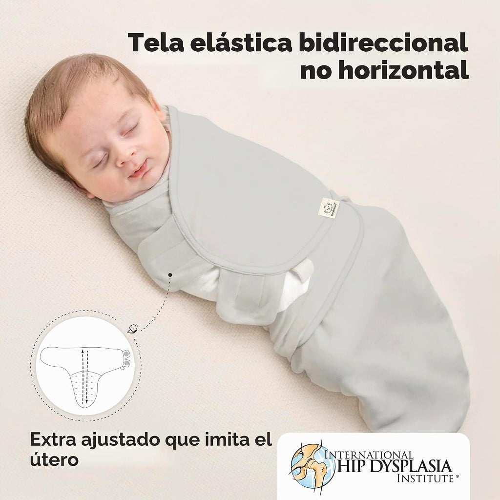 Paquete de 3 sacos de dormir orgánicos para bebé - Mantas envolvent...