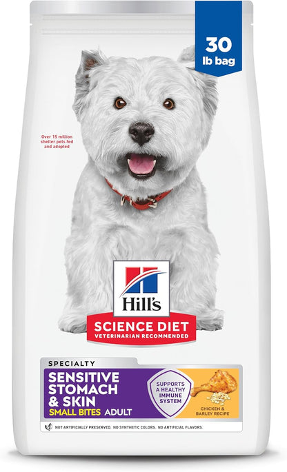 Hill's Science Diet Alimento seco para perros adultos con estóm...