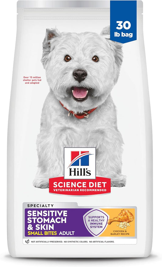 Hill's Science Diet Alimento seco para perros adultos con estóm...