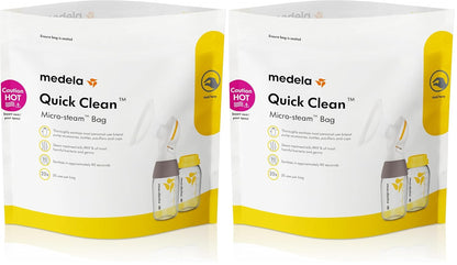 Medela Bolsas de microvapor de limpieza rápida para biberones y pie...