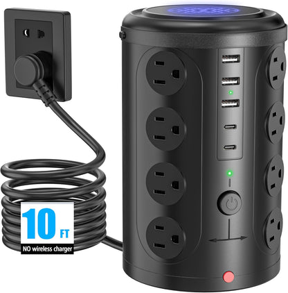 Regleta Protectora contra Sobretensiones Torre con 16 Tomas de Corr...