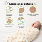 Paquete de 3 sacos de dormir orgánicos para bebé - Mantas envolvent...