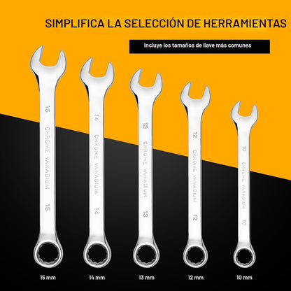 Juego de 159 herramientas, kit de caja de herramientas para mecánico y automóvil, kit de herramientas general para el hogar, kit de herramientas básico para reparación de automóviles en el