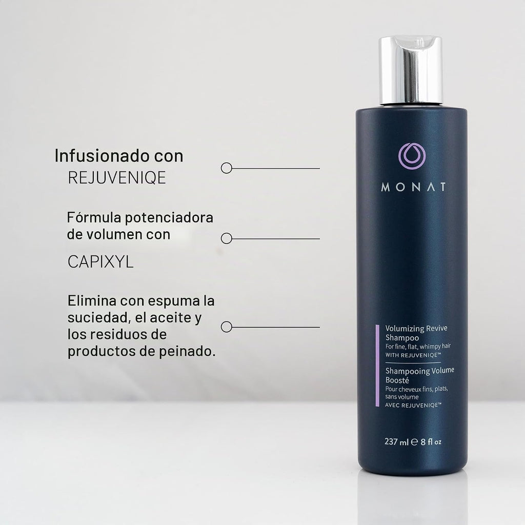 MONAT Set de Champú y Acondicionador Volumizante Infundido con REJU...