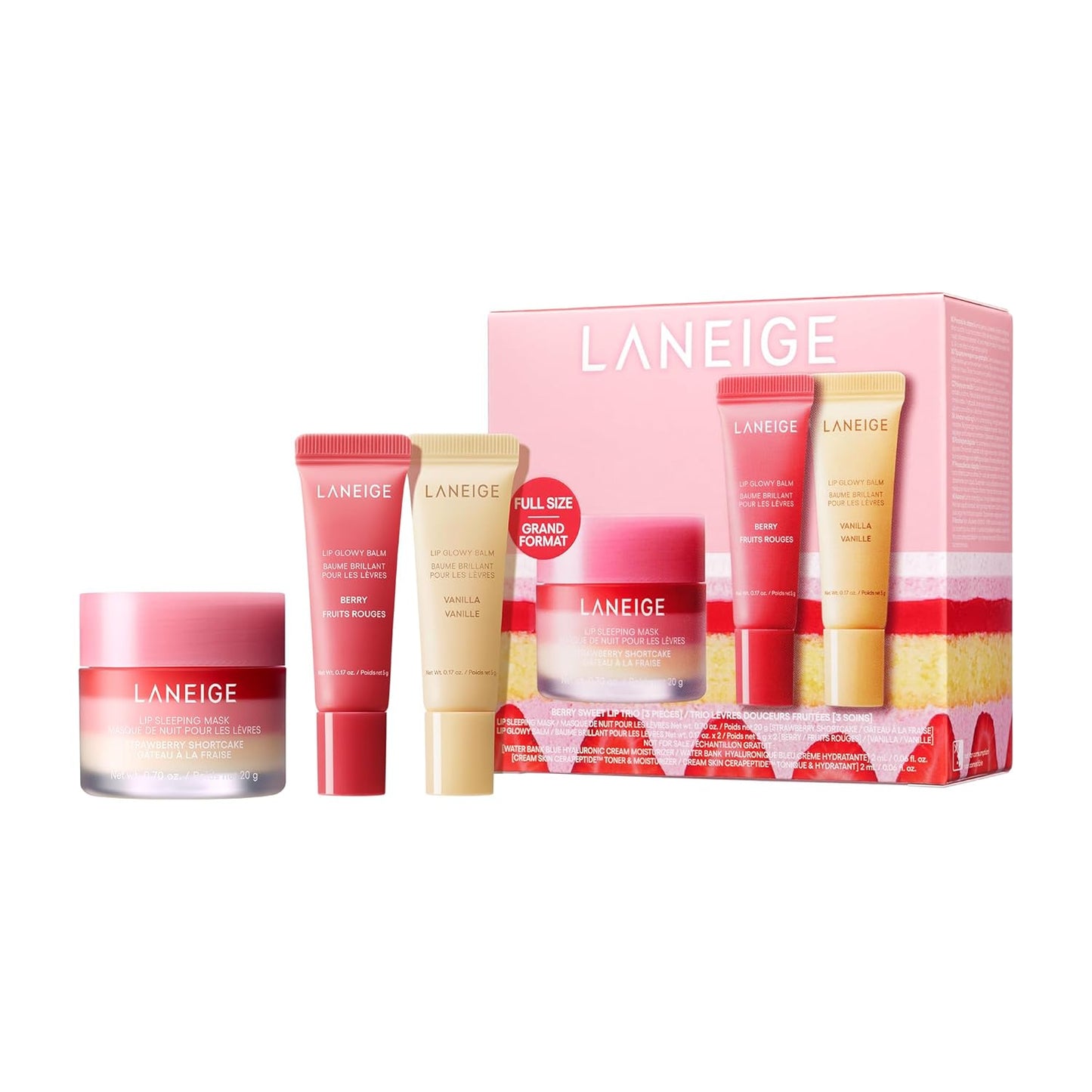 LANEIGE - Mascarilla nocturna para labios: Nutrir, hidratar, vitami...