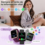 Gydom Relojes inteligentes para mujer para Android y iPhone, Alexa...