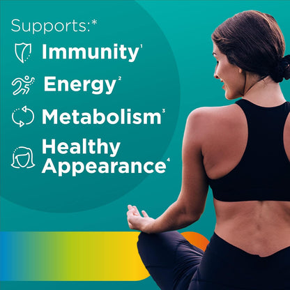 Centrum Gomitas Multivitamínicas para Mujeres, Apoyo Inmune, Energí...