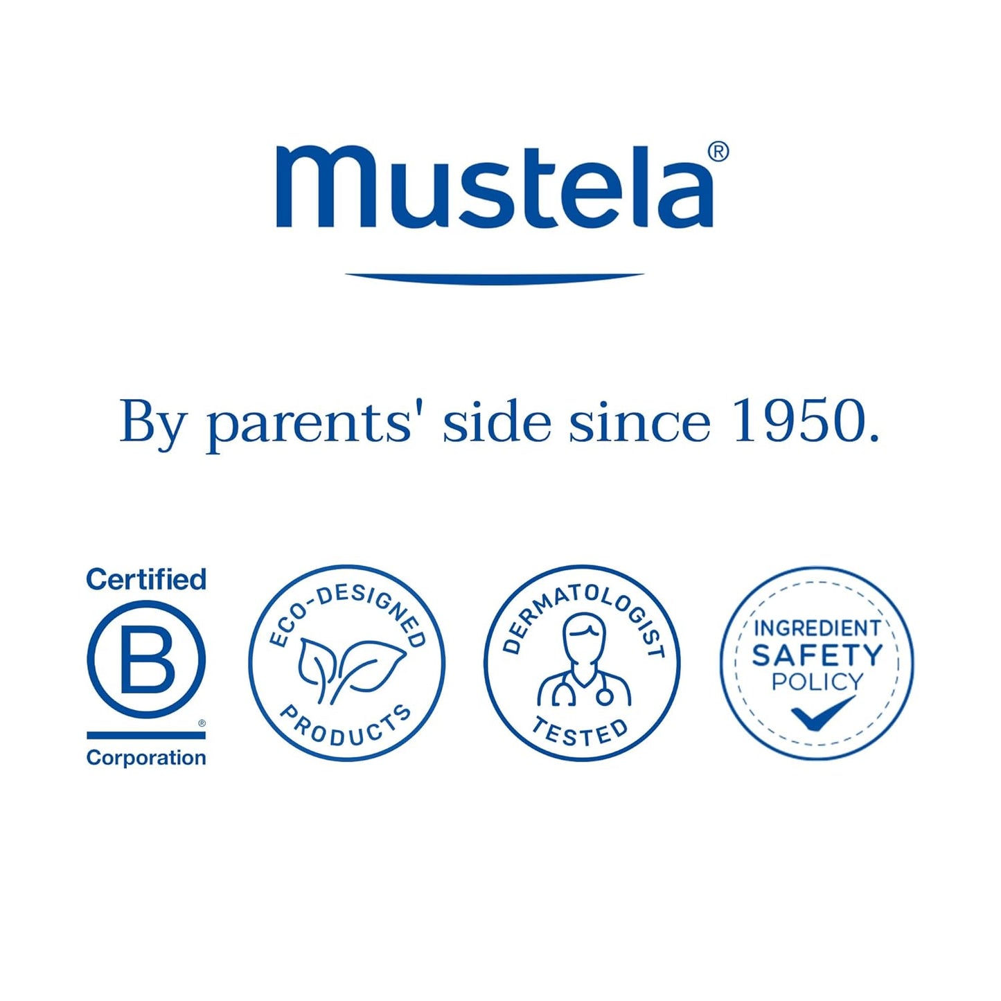 Mustela Crema hidratante orgánica certificada, loción corporal natural con aceite de oliva, aloe vera y aceite de girasol, para bebés, niños y adultos, sin fragancia, verificado por EWG y vegano, 5.07 onzas, el embalaje puede variar