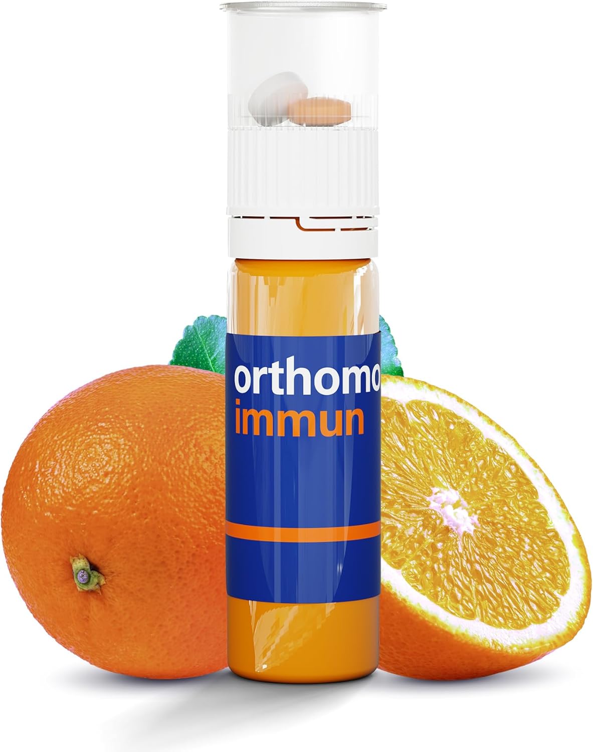 Orthomol Immun, suplemento de apoyo inmune, refuerzo diario del sis...
