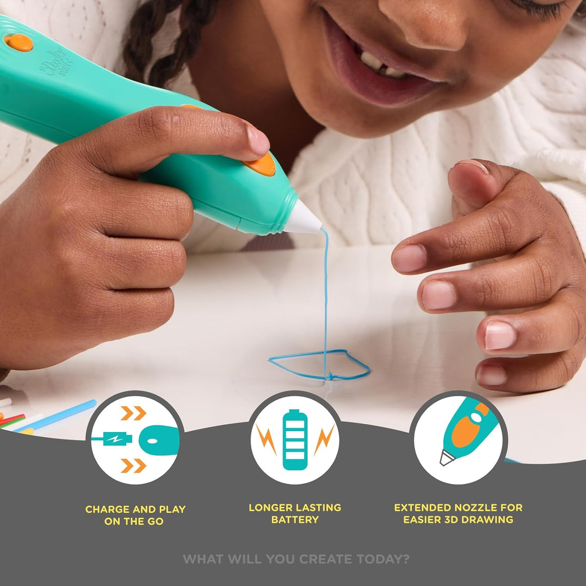 3Doodler Start+ Essentials - Juego de bolígrafos 3D para niños, fác...