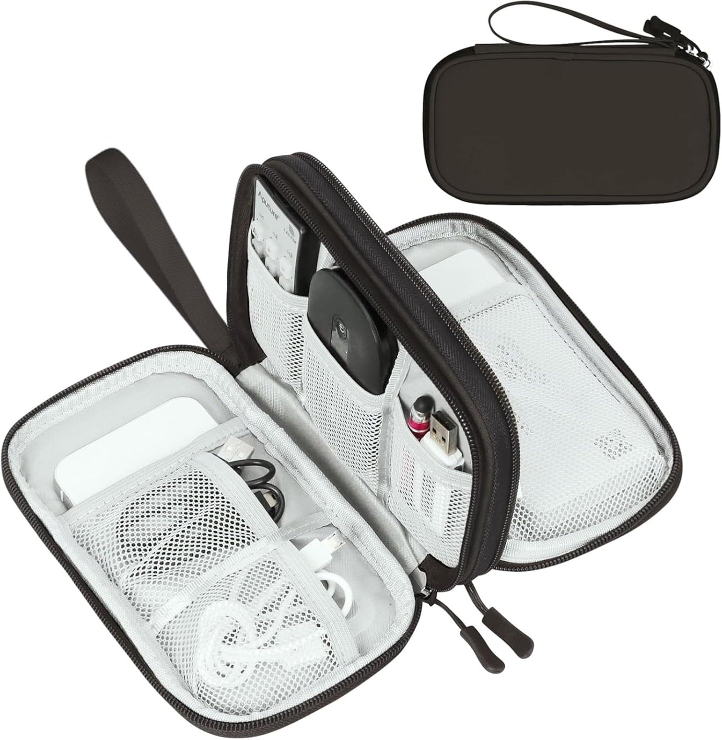 FYY Organizador electrónico, organizador de cables de viaje, bolsa...