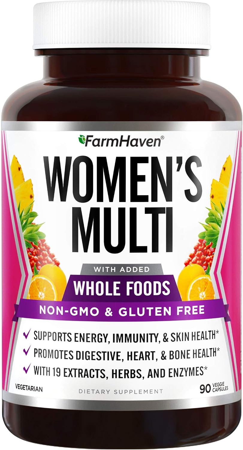 FarmHaven Multivitamínico para mujer - 22 nutrientes clave para la...