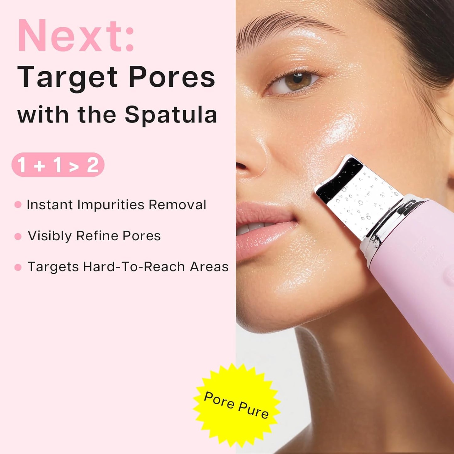 VRAIKO PorePure - Limpiador facial de silicona, cepillo de limpieza...