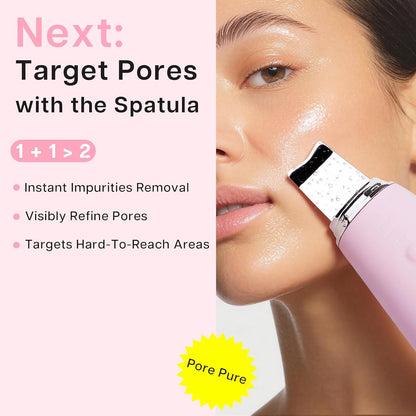 VRAIKO PorePure - Limpiador facial de silicona, cepillo de limpieza...