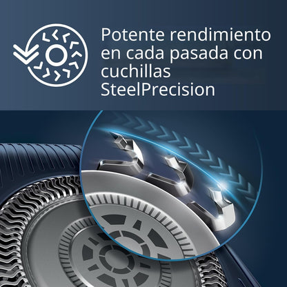 Philips Norelco Shaver 7300, afeitadora eléctrica recargable en sec...