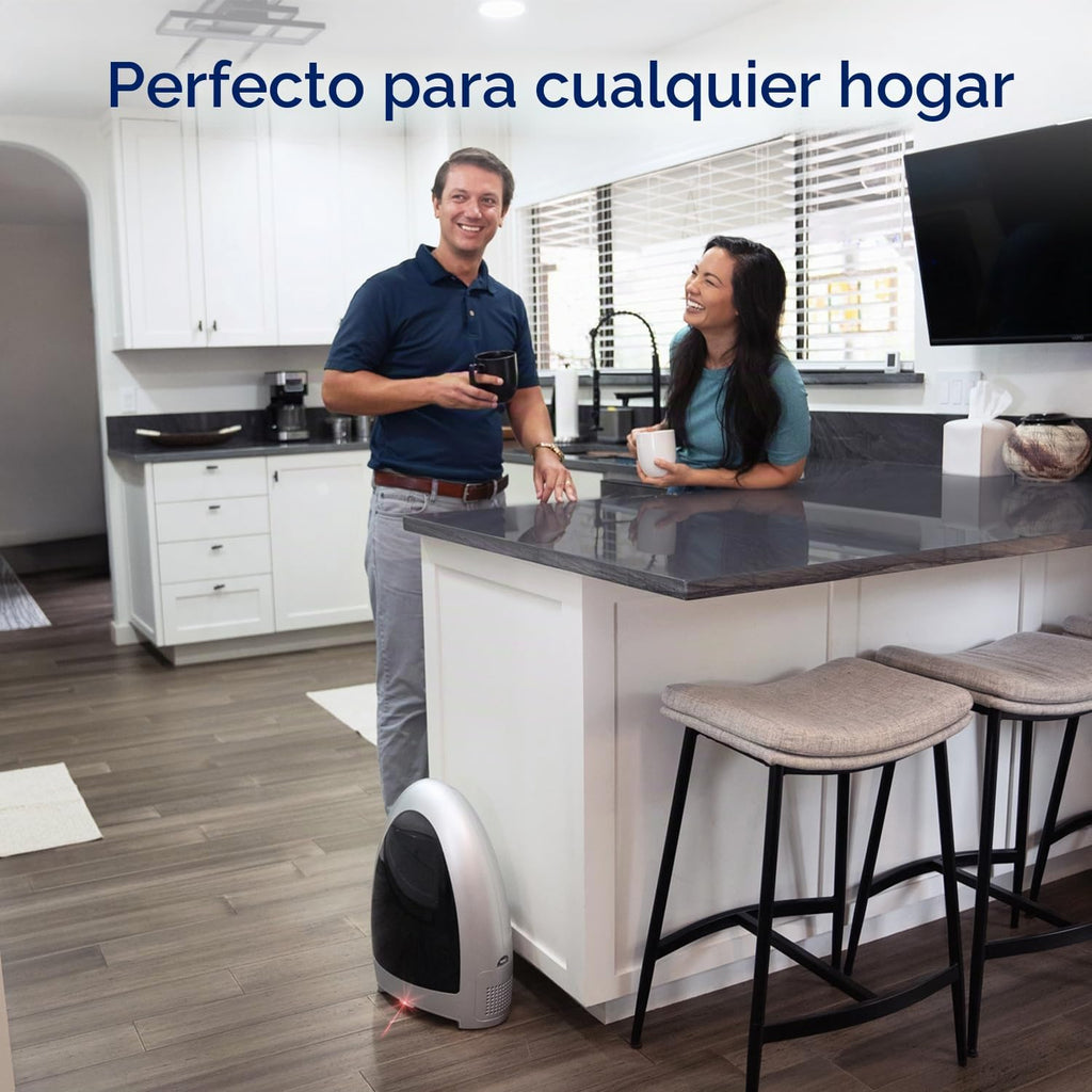 EyeVac Aspiradora sin contacto para el hogar con recogedor automáti...