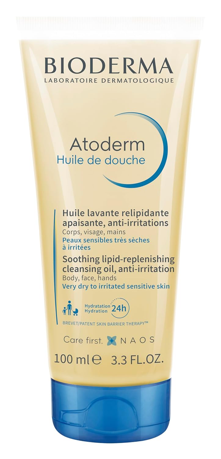 Bioderma Toderm Shower oil - Ultra-nourishing cleansing oil for dry...