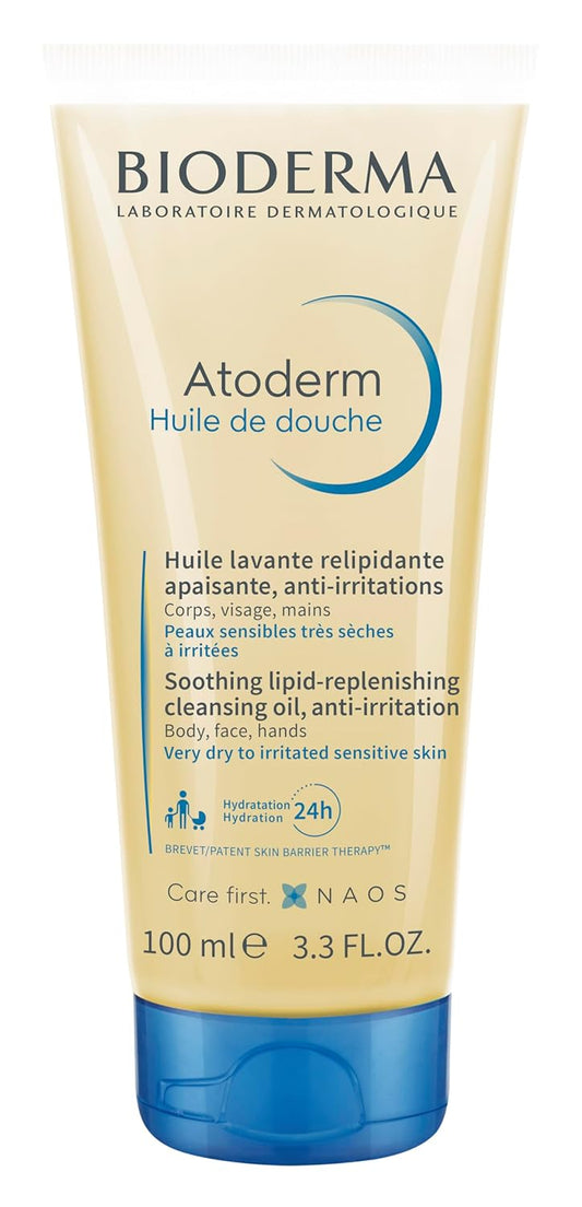 Bioderma Toderm Shower oil - Ultra-nourishing cleansing oil for dry...