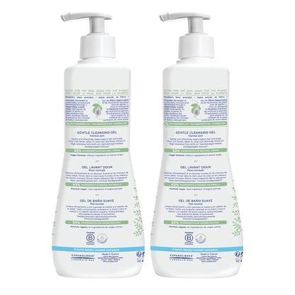 Mustela Gel de Limpieza Suave para Bebé - Jabón para el Cabello y C...