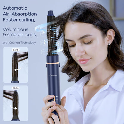 IG INGLAM MegaAIR Styler, cepillo secador de pelo profesional 5 en...