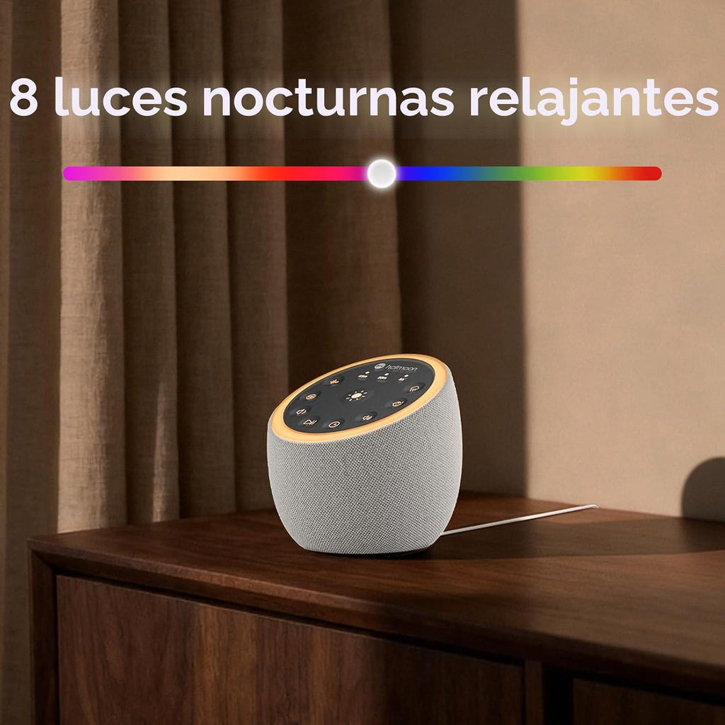 Hotmoon Máquina de sonido para dormir, Cocoon 2, 40 sonidos, doble...