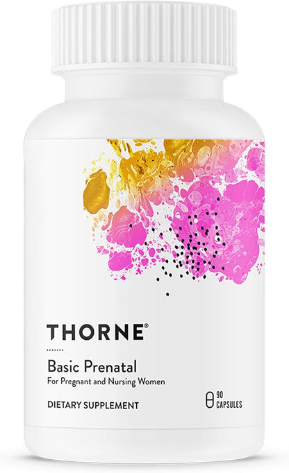 THORNE - Basic Prenatal - Multivitamínico de folato bien investigad...