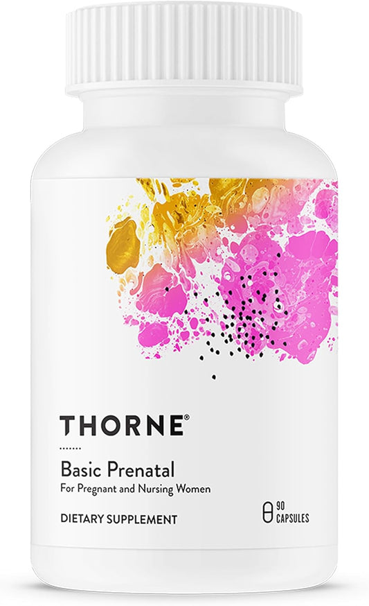 THORNE - Basic Prenatal - Multivitamínico de folato bien investigad...