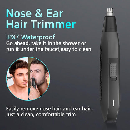 Manscape - Kit de recortadora de barba y cuerpo, IPX7 impermeable 4...