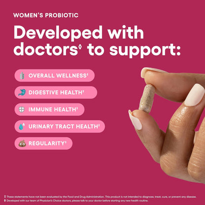 Physician's Choice Probióticos para mujeres - Equilibrio PH, di...