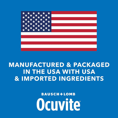 Bausch + Lomb Ocuvite Adult 50+ Suplemento de vitaminas y minerales...