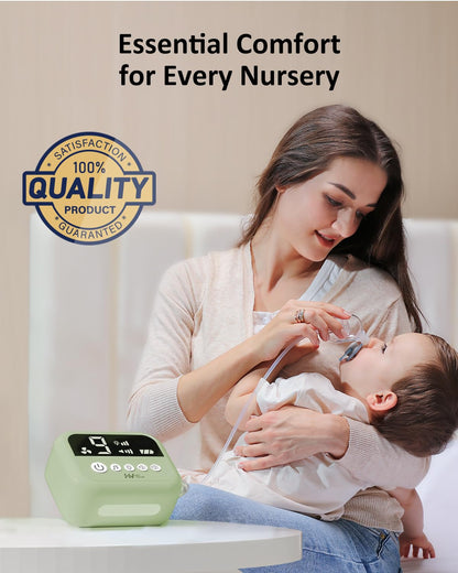 HEYVALUE Aspirador nasal para bebé, succión nasal de grado hospital...