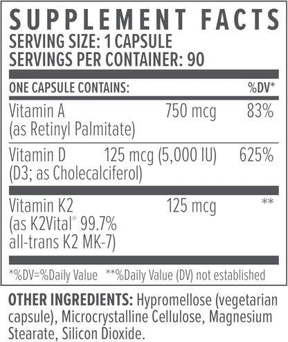 Biote Nutraceuticals - ADK 5 - Inmunidad + Cardiovascular (90 Cápsu...