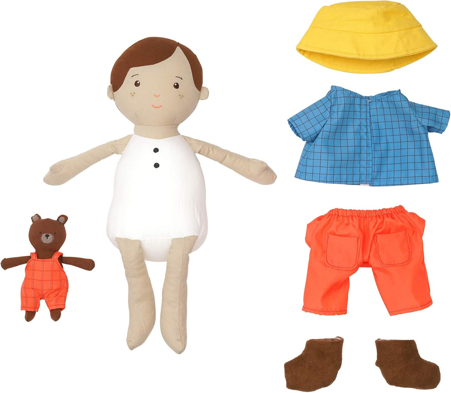 Manhattan Toy Playdate Friends Alex - Muñeca lavable a máquina y ap...