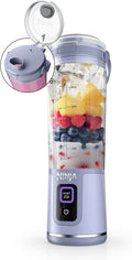 Ninja Blast Batidora portátil, inalámbrica, recipiente de 18 onzas,...