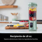 Ninja Blast Batidora portátil, inalámbrica, recipiente de 18 onzas,...