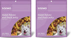 Marca Amazon \u2013 Solimo Golosinas para perros de patata dulce y...